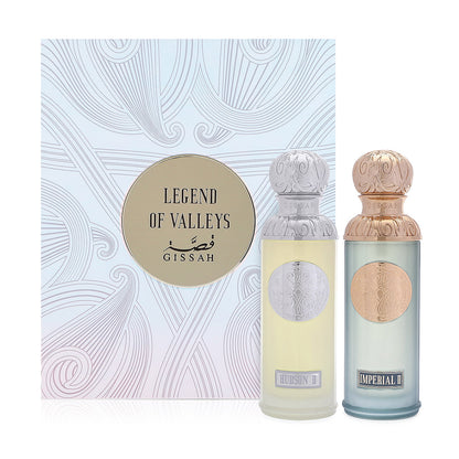 Gissah Legend of Valleys Eau de Parfum Set – Hudson II & Imperial II (2 x 90 ML)